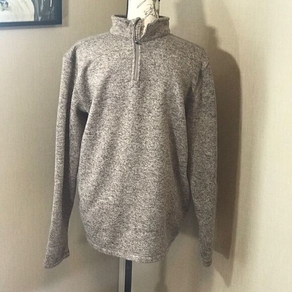 Faded glory men’s brown size medium high neck - Picture 2 of 14